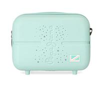 Pepe Jeans Jane Valigia, Turchese, Taglia unica, Borsa per WC in ABS