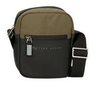 Pepe Jeans Jarvis Borsa a Mano, verde scuro, Borsa a tracolla piccola