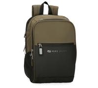 Pepe Jeans Jarvis Zaino per laptop adattabile, verde scuro, Zaino PC
