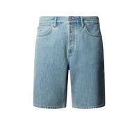 Pepe Jeans Helix Striped Loose Tapered Fit Denim Shorts Blu 38 Uomo