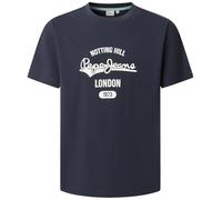 Pepe Jeans Jimmy Tee T-Shirt, Blu (Deep Sea Blue), XL Uomo