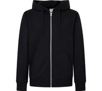 Pepe Jeans Joe Zip, Felpa con cappuccio Uomo, Nero (Black),S