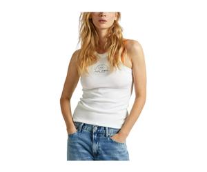 Pepe Jeans - Kate Sleeveless Top - - Tops - Donna - Bianco - S