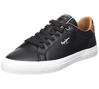 Pepe Jeans Kenton Court M, Scarpa da ginnastica Uomo, Nero (Nero), 42 EU