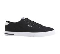 Pepe Jeans Kenton Road M, Scarpa da Ginnastica Uomo, Nero, 39 EU