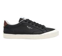 Pepe Jeans Kenton Vintage WM Sneaker, 999 Nero, 40 EU