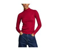 Pepe Jeans, ,Knitwear ,Donna ,Rosso ,S Elegant Turtleneck Jersey