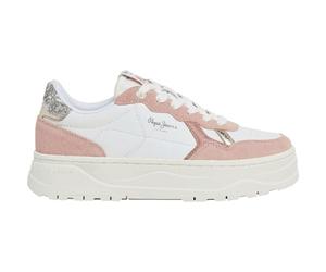 Pepe Jeans Kore Multi W, Scarpa da ginnastica Donna, Rosa (rosa sporco), 39 EU