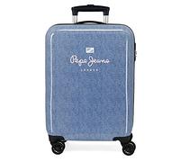 Pepe Jeans Valigia A Rotelle Lena Denim 55 Cm 34l