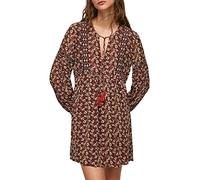 Pepe Jeans Liber, Vestito Donna, Rosso (Brick),M