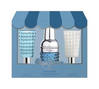 Pepe Jeans Life Is Now For Him Cofanetto Profumo Uomo 3 Pezzi Eau de Toilette 30ml, After Shave 50ml e Gel Doccia 50ml Set Fragranze Aromatiche e Legnose Profumi Uomo