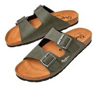 Pepe Jeans London Bio M Double Chicago Sandali Anatomic Regular Fit Uomo, Lavaggio Blu