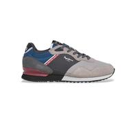 Pepe Jeans London Brick M, Sneak Uomo, Grigio, 43 EU