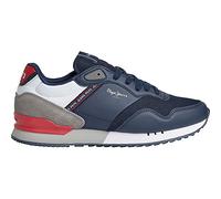 Pepe Jeans LONDON BRIGHT M, Scarpa da ginnastica Uomo, Blu (blu marino), 45 EU