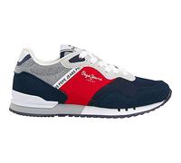 Pepe Jeans London Brighton B, Scarpa da ginnastica Bambini e ragazzi, Blu (blu marino), 37 EU