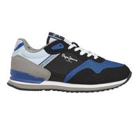 Pepe Jeans London City B, Sneak Bambini e Ragazzi, Nero, 36 EU