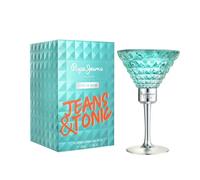 Pepe Jeans Jeans&Tonic For Her Profumi Donna Eau de Parfum 80ml Fragranza Floreale e Ambrata Regali Donna