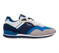 Pepe Jeans London Link M Sneak Uomo, Grigio, 6 UK