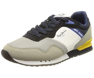 Pepe Jeans London One Basic B, Scarpe da ginnastica Bambini e ragazzi, 945GRIGIO, 37 EU