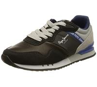 Pepe Jeans London One Cover B, Scarpe da ginnastica Bambini e ragazzi, 999NERO, 35 EU