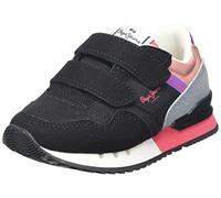 Pepe Jeans London One On Gk, Scarpe da ginnastica Bambine e ragazze, 999NERO, 24 EU