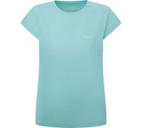Pepe Jeans Lory, T-shirt Donna, Blu (Aqua Blue),XS