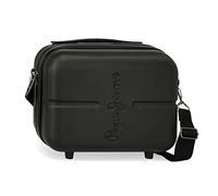 Pepe Jeans Luce Luminosa, Accessori Da Viaggio Custodia Per Trucchi Unisex Adulto, Nero, Taglia Unica