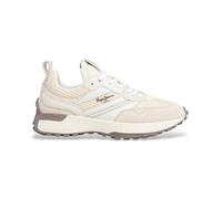 Pepe Jeans Lucky KnitSneak Donna, Mousse Bianca Bianco, 4 UK