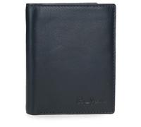 Pepe Jeans Luton Porta Carte Blu 9x11x1cm Pelle by Joumma Bags