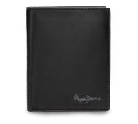 Pepe Jeans Luton Porta carte di credito nero 9 x 11 x 1 cm Pelle by Joumma Bags