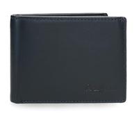 Pepe Jeans Luton Portafoglio con Portafoglio Blu 11x8x1 cm Pelle by Joumma Bags
