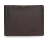 Pepe Jeans Luton Portafoglio con Portafoglio Marrone 11x8x1 cm Pelle by Joumma Bags