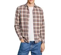 Pepe Jeans Macberth Camicia, Arancione (Rust Orange), M Uomo