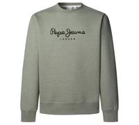 Pepe Jeans Macbeth Melange Crew Maglia di Tuta, Verde (Verde Militare), S Uomo
