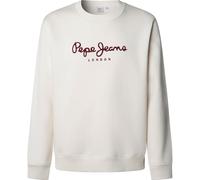 Pepe Jeans Macbeth Plain Crew Maglia di Tuta, Beige (Bianco Avorio), L Uomo
