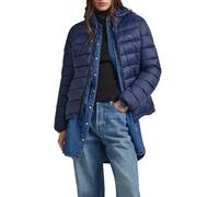 Pepe Jeans Maddie Short, Piumino Donna, Blu (Dulwich),M
