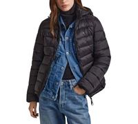 Pepe Jeans Maddie Short, Piumino Donna, Nero (Black),XS