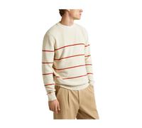 Pepe Jeans - Maglia in Cotone a Righe Moderna - - Knitwear - Uomo - Bianco - XL