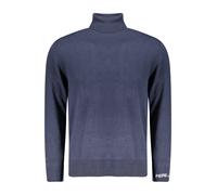 Pepe Jeans - Cotton Turtleneck Sweater - - Knitwear - Uomo - Blu - 2XL