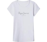 Pepe Jeans T-shirt Hana Glitter N – Bianco – 16 anni (bambine e ragazze)