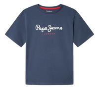 Pepe Jeans London New Art Camicia con Bottoni in Cotone Regular Fit per Uomo, Lavaggio Blu