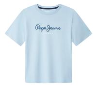 Pepe Jeans New Art T-Shirt, Blu (Celeste), 16 Anni Bambini e Ragazzi