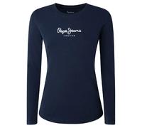 Pepe Jeans New Virginia LS, Maglia Donna, Blu (Navy 595), L
