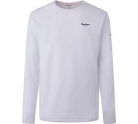 Pepe Jeans Maglietta Original Basic a maniche lunghe Slim Fit Uomo Bianca XL