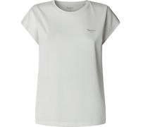 Pepe Jeans Maglietta BLOOMA da Donna, Bianco, M, Bianco (Bianco), M