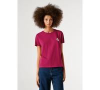 Pepe Jeans Rosso Cotton Women T-Shirt - L