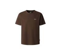 Pepe Jeans Maglietta 'Contrast Connor' marrone scuro Uomo Pepe Jeans XL marrone scuro