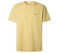 Pepe Jeans Maglietta da Uomo Connor a Contrasto (Confezione da 1), Giallo (Cast Yellow), M