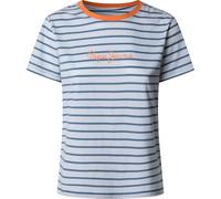 Pepe Jeans Elba T-Shirt, Blu Acciaio, M Donna