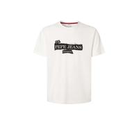 Pepe Jeans White Cotton Men T-Shirt - S